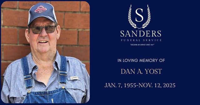 Copy of Copy of Sanders Facebook Obit